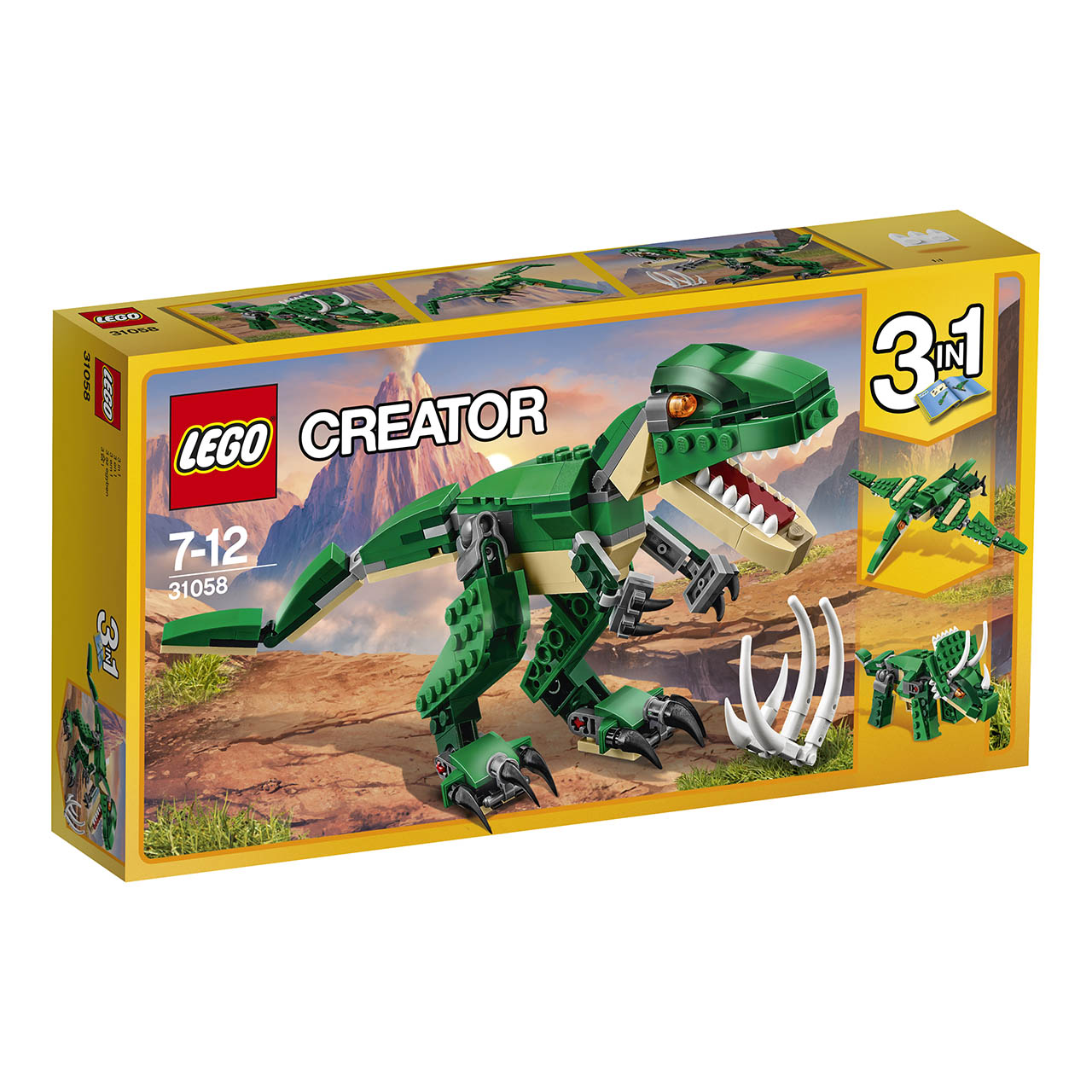 LEGO Úžasný dinosaurus 31058