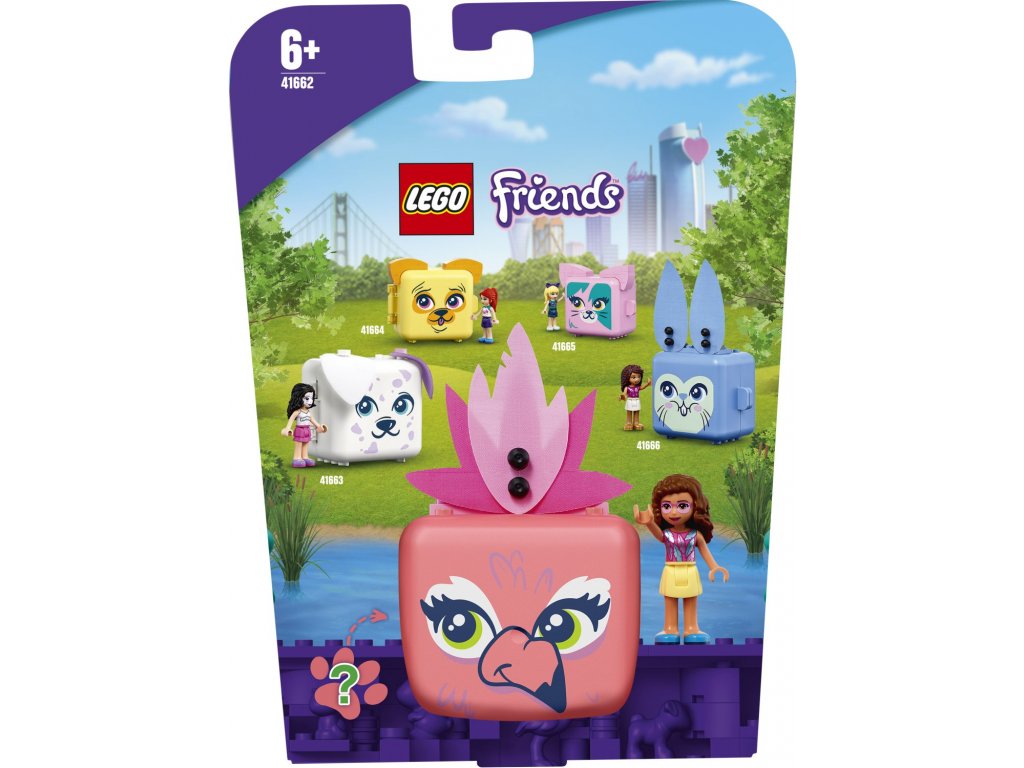 LEGO Olivia a její plameňákový boxík 41662