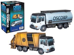 Atomic Mass Games Marvel Crisis Protocol Garbage Truck/Chem Truck Terrain Expansion