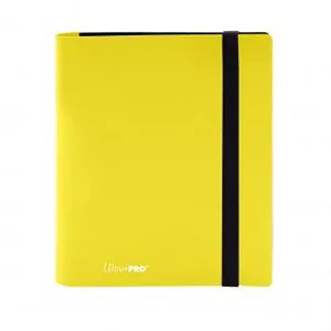 Ultra PRO Eclipse 4-Pocket Binder (Lemon Yellow) (English; NM)