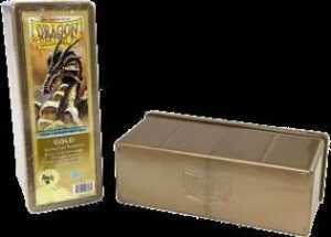 Dragon Shield 4-Compartment Card Box - Gold (English; NM)