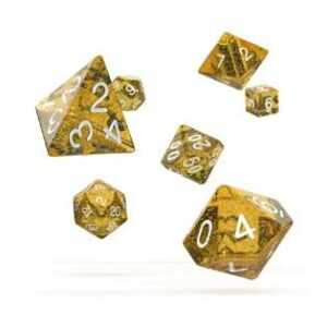 Oakie Doakie RPG 7-Dice Set - Orange Speckled (English; NM)