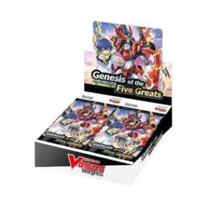 Vanguard overDress Genesis of the Five Greats Booster Box (English; NM)