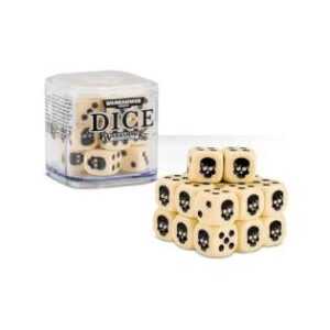 Citadel 12mm D6 Dice Cube - Bone (English; NM)