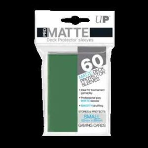 Ultra PRO Sleeves Small - Matte Green (English; NM)