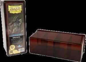 Dragon Shield 4-Compartment Card Box - Brown (English; NM)