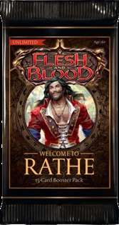 Flesh and Blood Welcome to Rathe (Unlimited) Booster (English; NM)