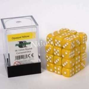 d6 Non-Transparent - Yellow (English; NM)