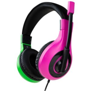 Headset Bigben Wired Stereo Pink + Green (Switch)