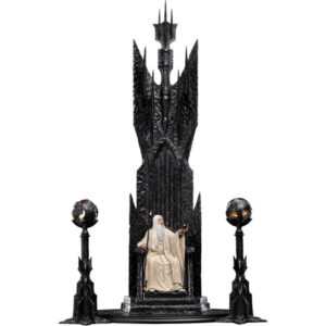 Socha Weta Workshop The Lord of the Rings - Saruman the White on Throne 1/6 scale