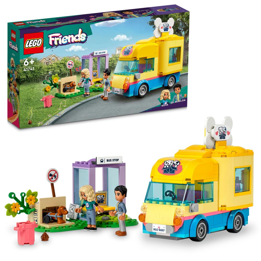 LEGO® Dodávka na záchranu psů 41741