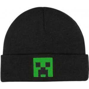 Čepice zimní Minecraft Creeper