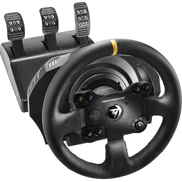 Thrustmaster Sada volantu a pedálů TX Leather Edition