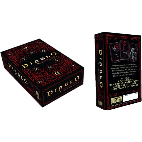 Karty Blizzard Diablo: The Sanctuary Tarot Deck and Guidebook