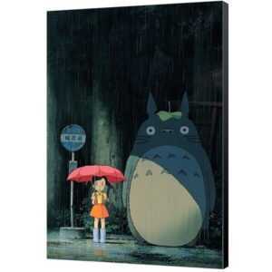 Dřevěná nástěnná dekorace My Neighbor Totoro - Totoro 35 x 50 cm