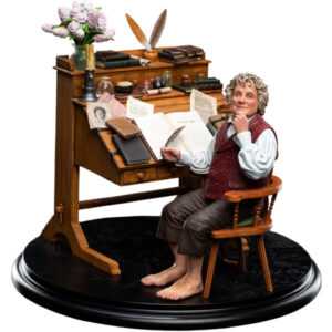 Soška Weta Workshop The Lord of the Rings - Bilbo Baggins at his Desk 1/6