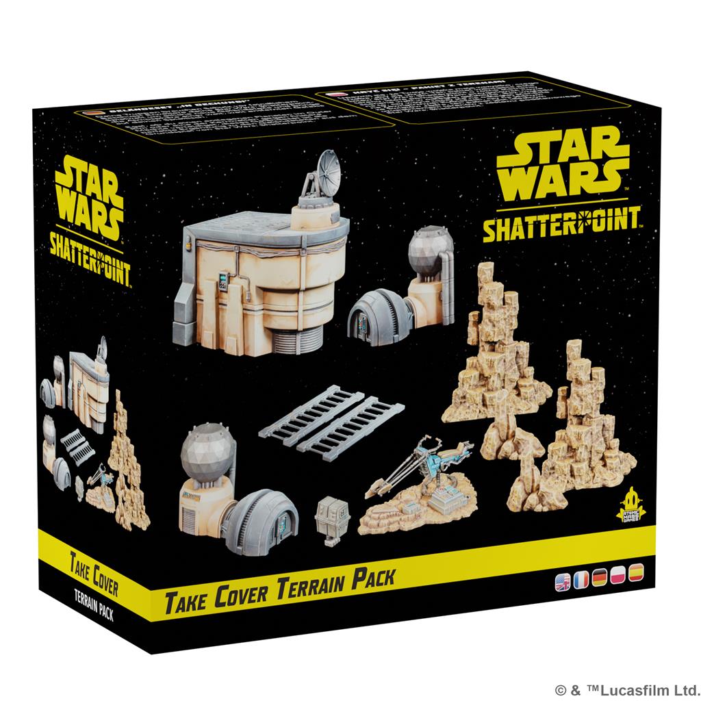 Atomic Mass Games Star Wars: Shatterpoint – Take Cover Terrain Pack - EN/FR/IT/DE/ES