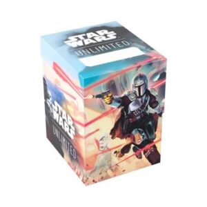Gamegenic Star Wars: Unlimited Mandalorian and Moff Gideon Plastová krabička (60+)