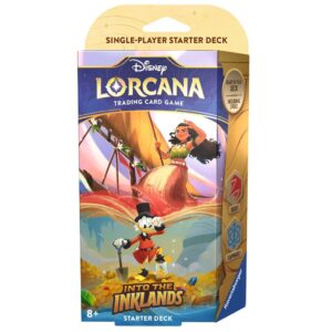 Ravensburger Disney Lorcana: Into the Inklands - Starter Deck Ruby & Sapphire