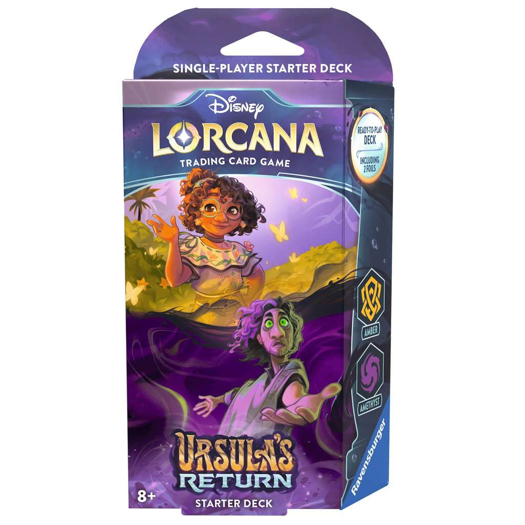 Ravensburger Disney Lorcana: Ursula's Return- Starter Deck Amber & Amethyst