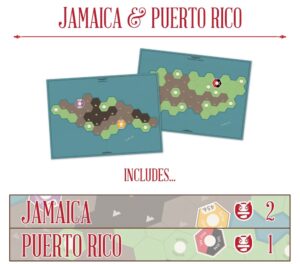 Eagle-Gryphon Games Age of Steam Deluxe: Jamaica & Puerto Rico - EN