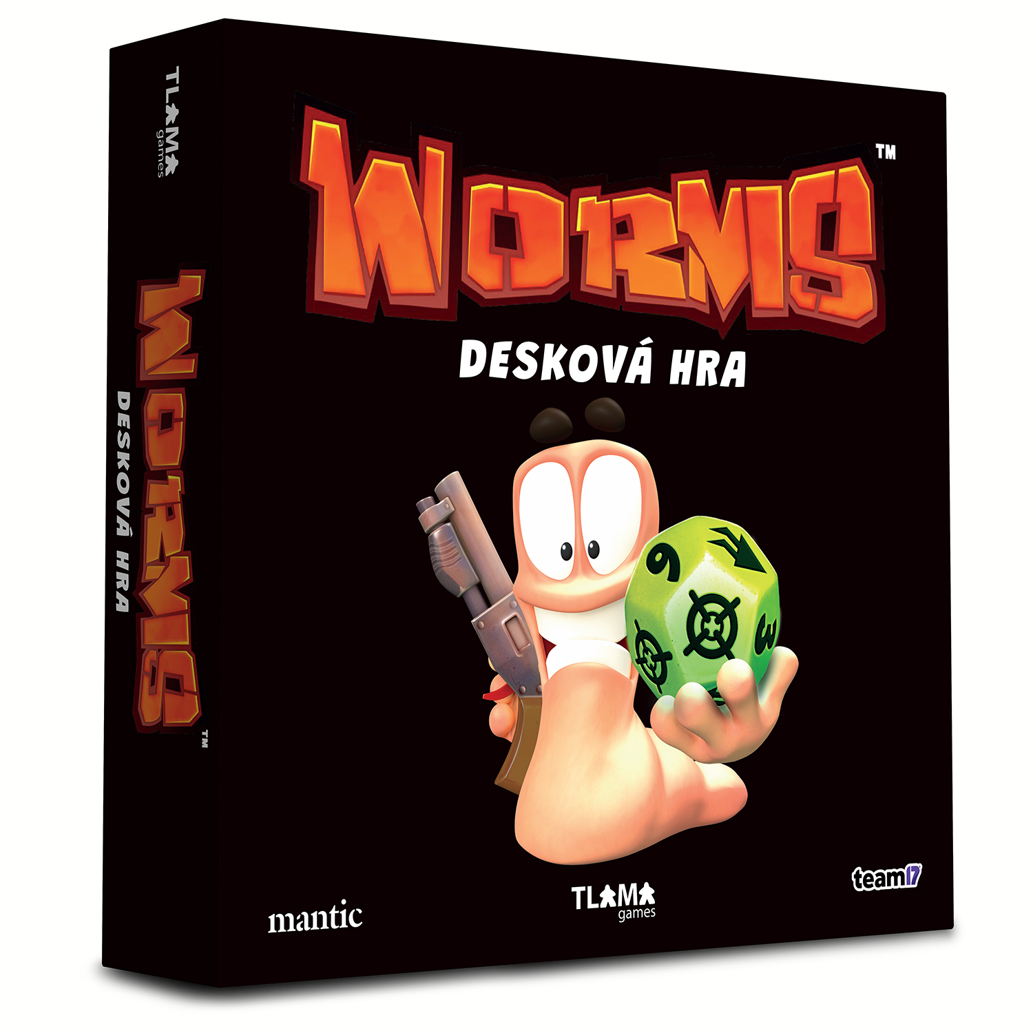 TLAMA games Worms: Desková hra