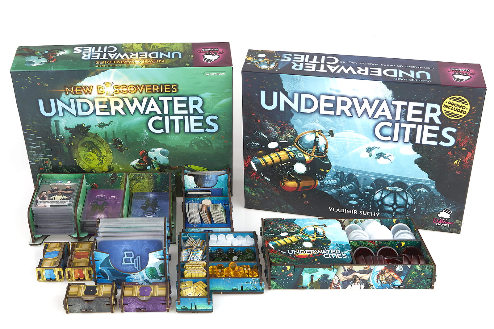 Poland Games Insert: Underwater Cities + expansion UV Print (ERA89235)