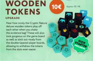 Cryptic Nature - Wooden tokens