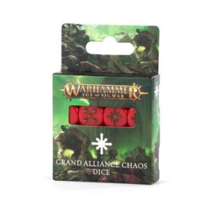 Warhammer AoS - Kostky: Grand Alliance Chaos (16x kusů)